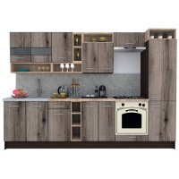 Bucatarie COSSY NEW 310 A1 Wenge / Decor K366